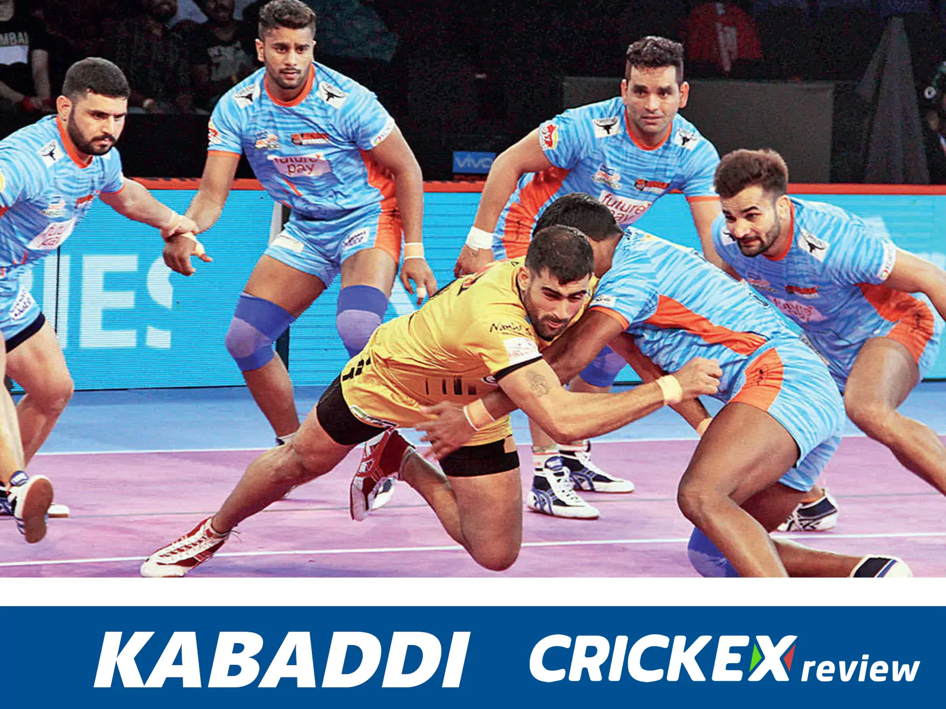 Watch and bet on kabaddi matches at Crickex.