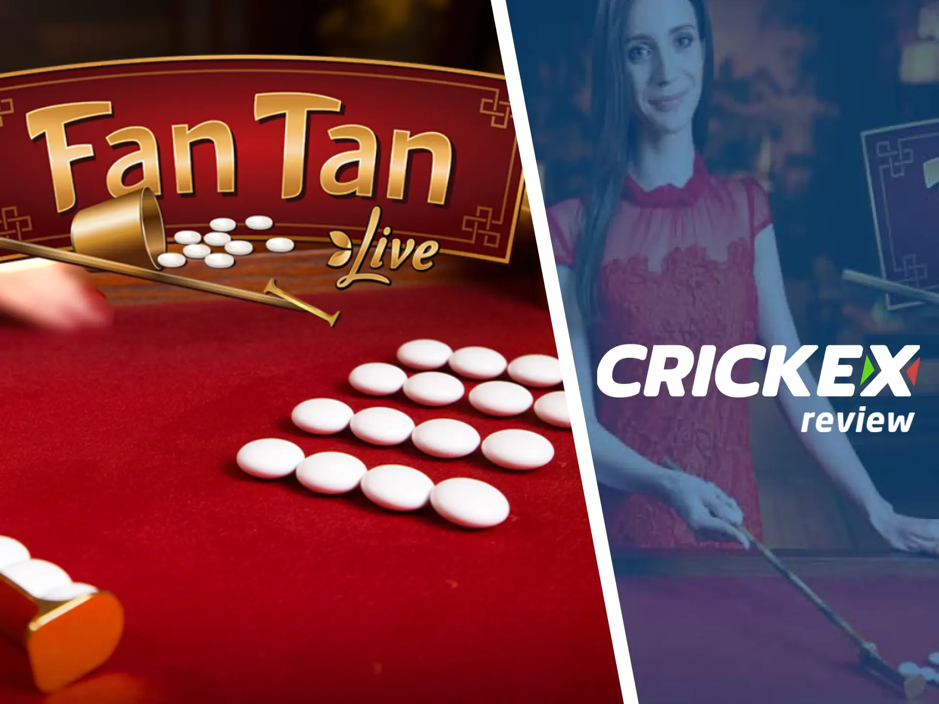 To play Crickex, choose Fan Tan.